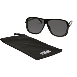 Urban Classics Milos Unisex Sunglasses, black / black