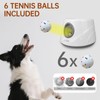 ZAPELL Automatic Ball Launcher for Dogs with 6 ETPU Balls,