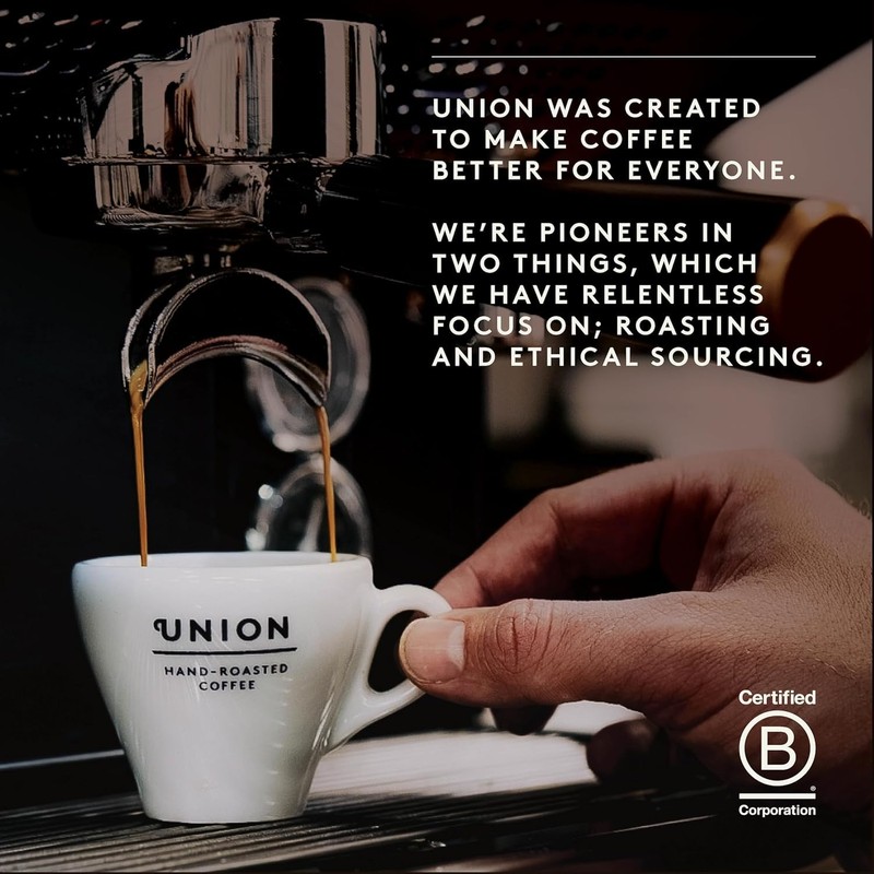 Union Coffee - Daily Roast Espresso Coffee Beans - Dark