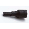 Koken 3/8 (9.5 mm) SQ. Hex Bit Socket, Total Length: 2.4 inches (62 mm), 0.4 inches (10 mm), 3012M.62-10