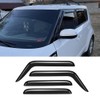 VICOJETOR 94367 Sunproof Waterproof Side Window Wind Deflector, 4pcs Protective