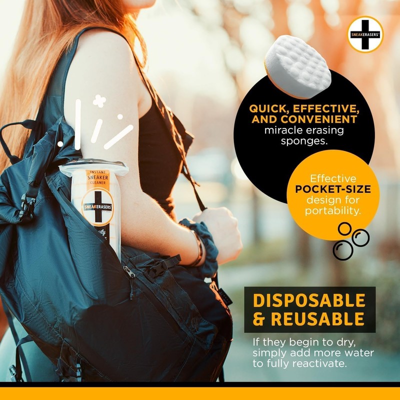 Sneakerasers Sole & Sneaker Cleaner, Premium Shoe Cleaner For Sneakers