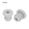 QUARKZMAN Pack of 10 Snap Rubber Grommet Connector Mounting Diameter