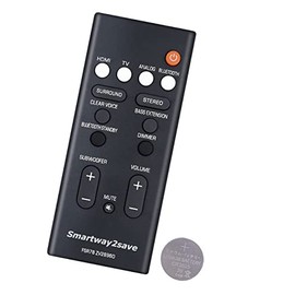 Smartway2save Replacement FSR78 ZV28960 Remote Control Compatible for Yamaha Audio Soundbar System