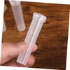 Mipcase 100Pcs Transparent Plant Vases Flower Tubes for Desktop Terrarium