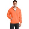 Port & Company Men's Classic Full Zip Hooded Sweatshirt L