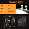 Auxbeam LED Fog Lights DOT Approved Replacement for Dodge Ram