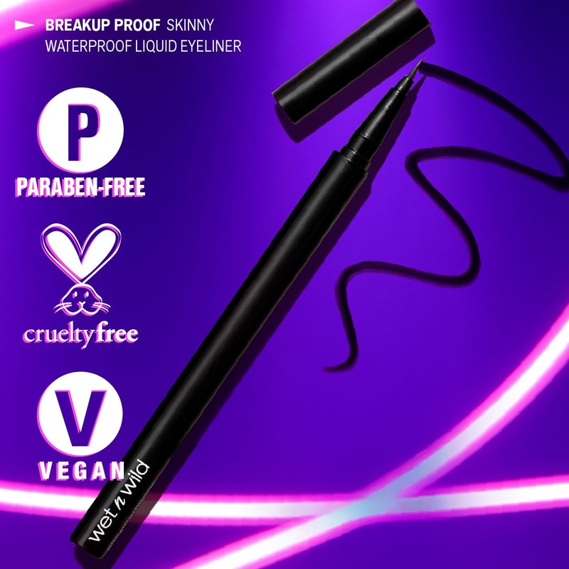 wet n wild Mega Last Breakup Proof Liquid Eyeliner -