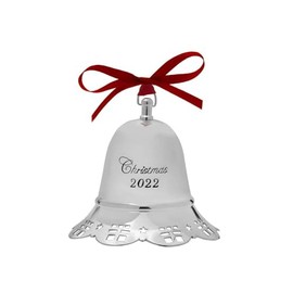 Towle 2022 Silver-Plate Musical Bell Ornament, 42nd Edition