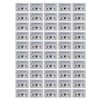 Jiawu Limpiador de Lector de Tarjetas de Crédito Pulp, 50