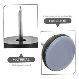 Operitacx 48pcs Chair Leg Floor Protectors Felt Pads for Hardwood Floors Furniture Glides Nail-slider for Chairs