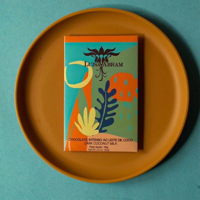 Luisa Abram Dark Coconut Milk Chocolate 52% | 1 x