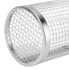 BBQ Net Tube Rolling Grilling Basket Stainless Steel Wire Mesh