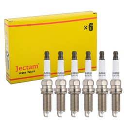 Jectam Automotive Bujías de repuesto para automóviles, 6 bujías de iridio compatibles con ILX 1.8L L4, 2012-2015 1.8L L4, 2012-2015 Civic 1.8L L4, 2012-2015 HR-V 2016-2020 8L L 4