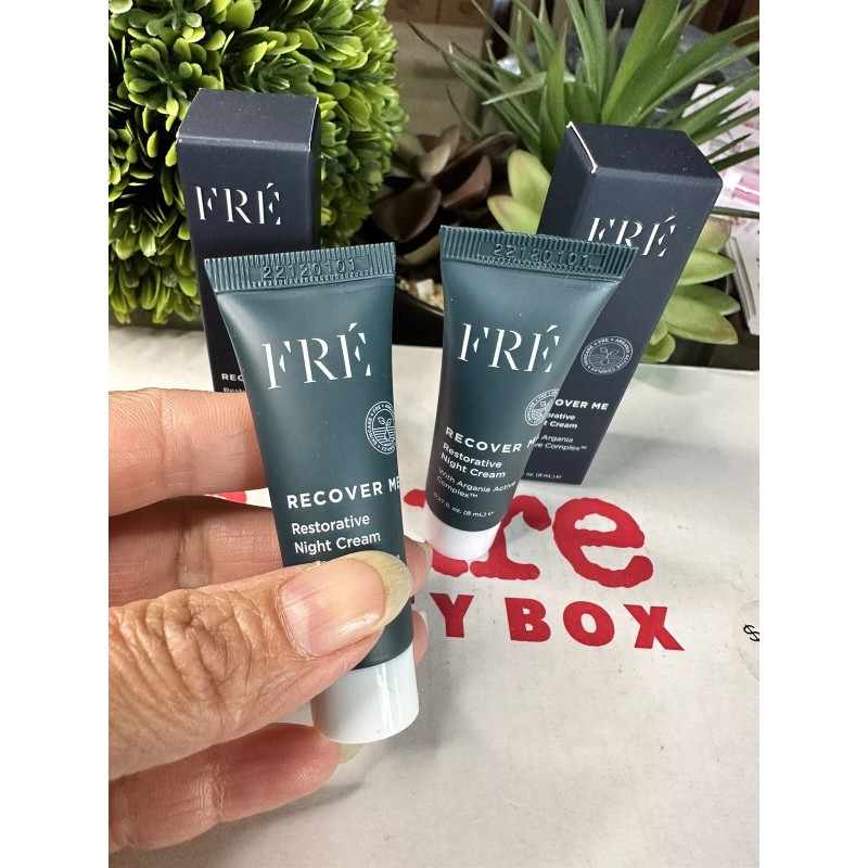 Fre 4x GENUINE FRÉ Recover Me Restorative Night Cream 0.54oz/16ml
