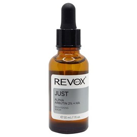 REVOX B77 - Just Alpha Arbutin 2% + HA, 30 ml, Alfa Arbutina y Ácido Hialurónico, Sérum Iluminador Facial, Reduce Manchas Oscuras, Hidrata y Mejora la