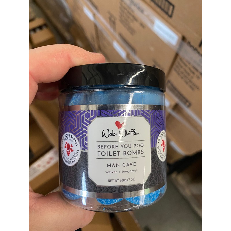 Wabi Whiffs Fizzing Toilet Bombs (Man Cave)