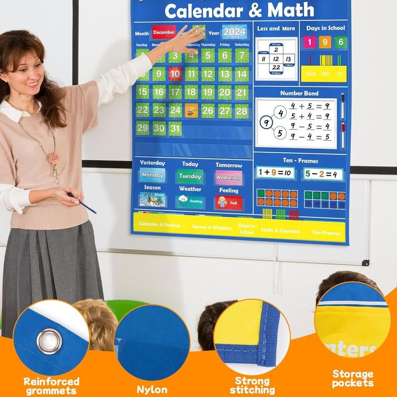 Torlam Circle Time Learning Center Teacher Must Haves Calendar Pocket
