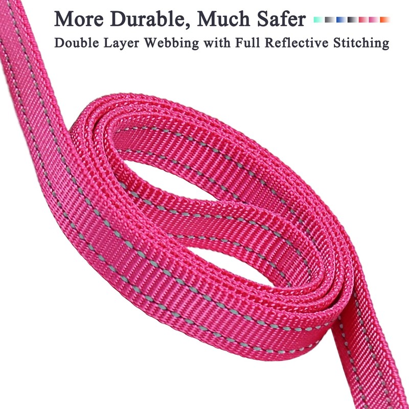 VIVAGLORY Dog Lead, Dog Training Lead with Comfortable Neoprene Padded