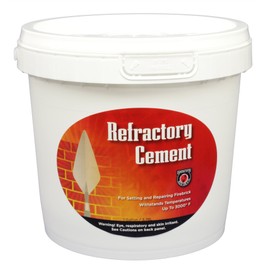 MEECO'S RED DEVIL 611 Refractory Cement - Indoor Use Only