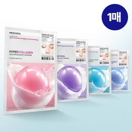 MEDIHEAL Hyper Mask Sheet 1ea (Gel Mask with 4 Options) (Collagen/PDRN/Madecassoside/Hyaluronic Acid) - Madecassoside 1ea