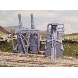 N scale building 1:160 Steel Mill / Factory
