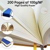 Mlife Notebook Lined A5, Journal Book with 200 Pages, Premium