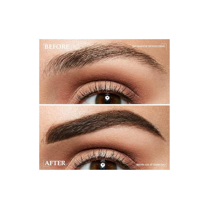 Gel para cejas, Kit de tinte para cejas marrones, Kit