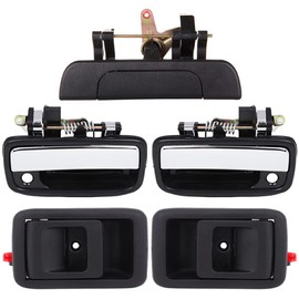 SCITOO Interior Exterior + Tailgate Door Handles Replacement fit for 1995-2004 for Toyota Tacoma Replaces 6922035030,768MX,6921035030,769MX,69090-35010,79605,