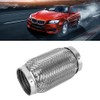 Stainless Steel Flexible Exhaust Stub Internal Corrugated Pipe 2.5in x