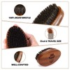 Boar Bristle Beard Brush for Men, Beards and Mustaches Grooming