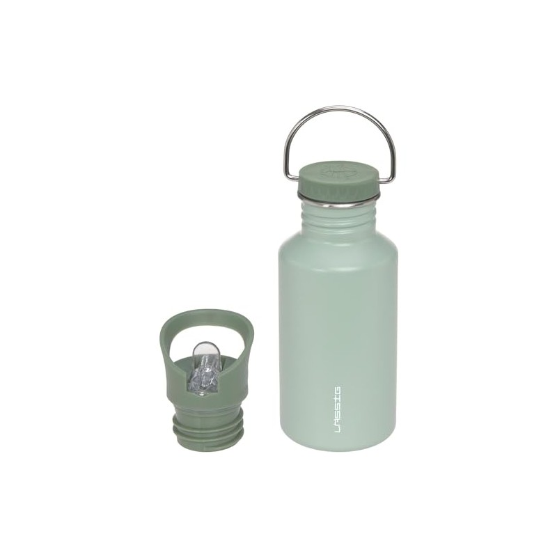 LÄSSIG Bottle Stainless Steel Green, Fgreen, Bottle