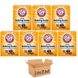 Pure Baking Soda, 8 oz. (7 pack), by Litezout