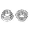 SCREW REBEL Stainless Steel A2 Hex Nuts M6-25 Pieces with