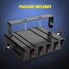 Nilight 4 Gang Rocker Switch Box SPST Toggle Panel 12V