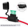 CGEAMDY 16AWG Fuse Holder with Wire, 32V 20A Inline Blade