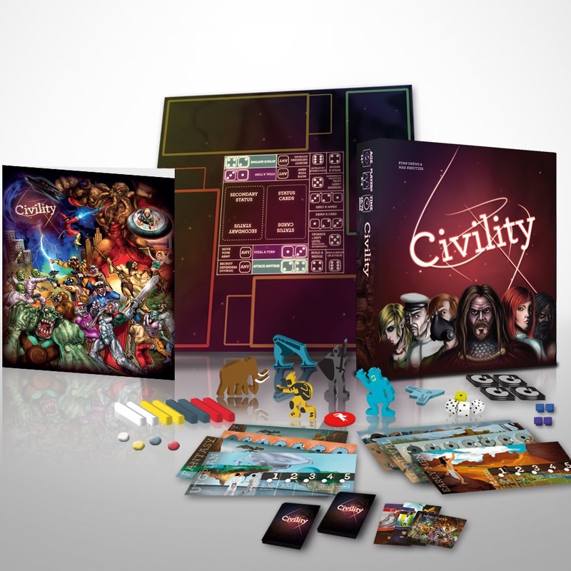 Wondertrail Civility Board Game Bed Beard Games