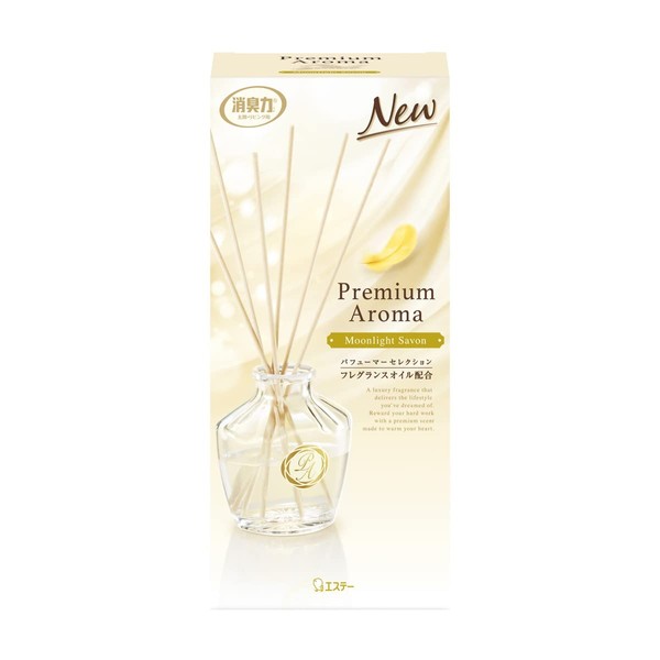 Room Deodorizing Power PA Stick, Main Unit, Moonlight Bubbles, 1.7