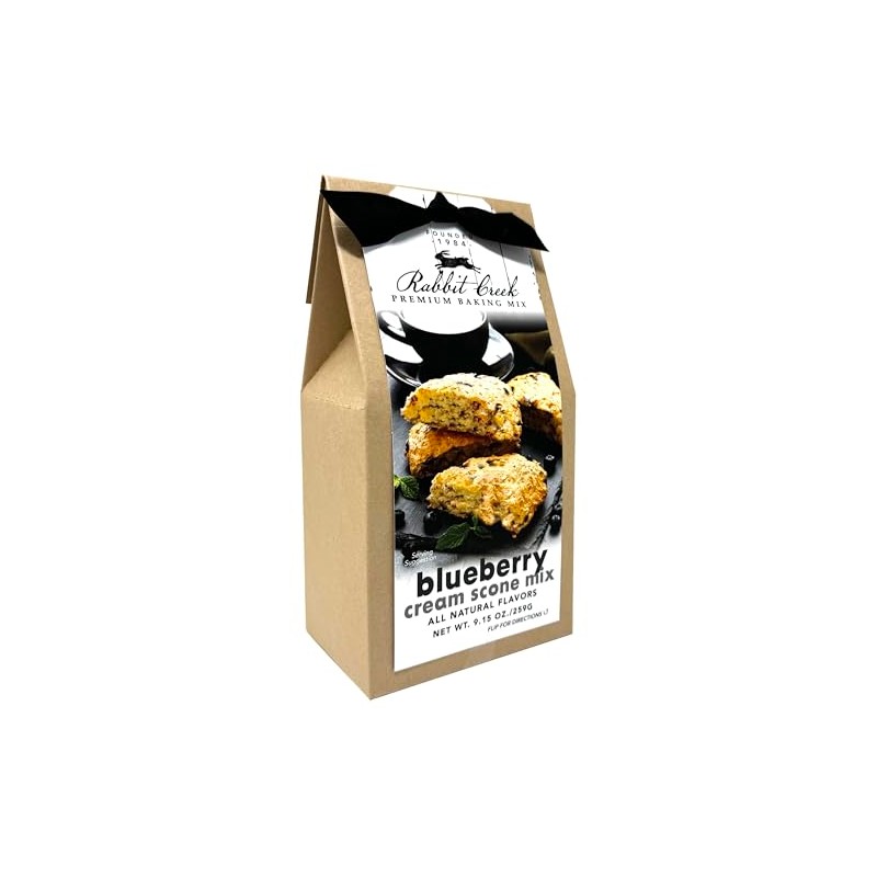 Rabbit Creek Blueberry Cream Scone Mix – Blueberry Scones Baking
