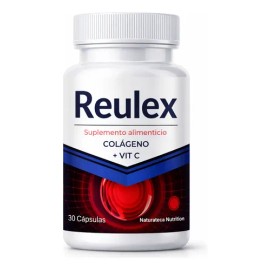 Reulex 1 Frasco 30 Cápsulas | Colageno Msm | Vitaminas Y Mas