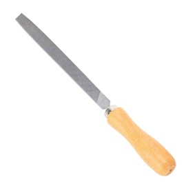 Wooden File Handle, Rasp Handle 5Pcs with Strong Metal Collars for File Cutting Tool Craft