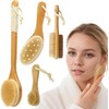 Cepillo corporal exfoliante de cerdas de jabalí – juego 4