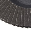 sourcing map 4 Inch Flap Disc 240 Grit Sanding Grinding