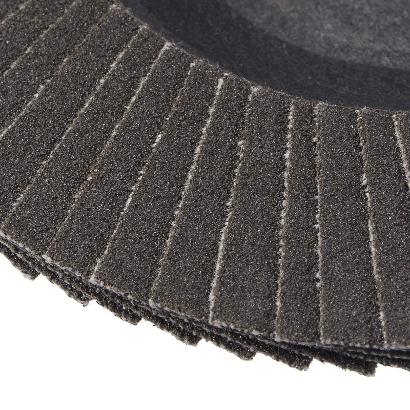 sourcing map 4 Inch Flap Disc 240 Grit Sanding Grinding