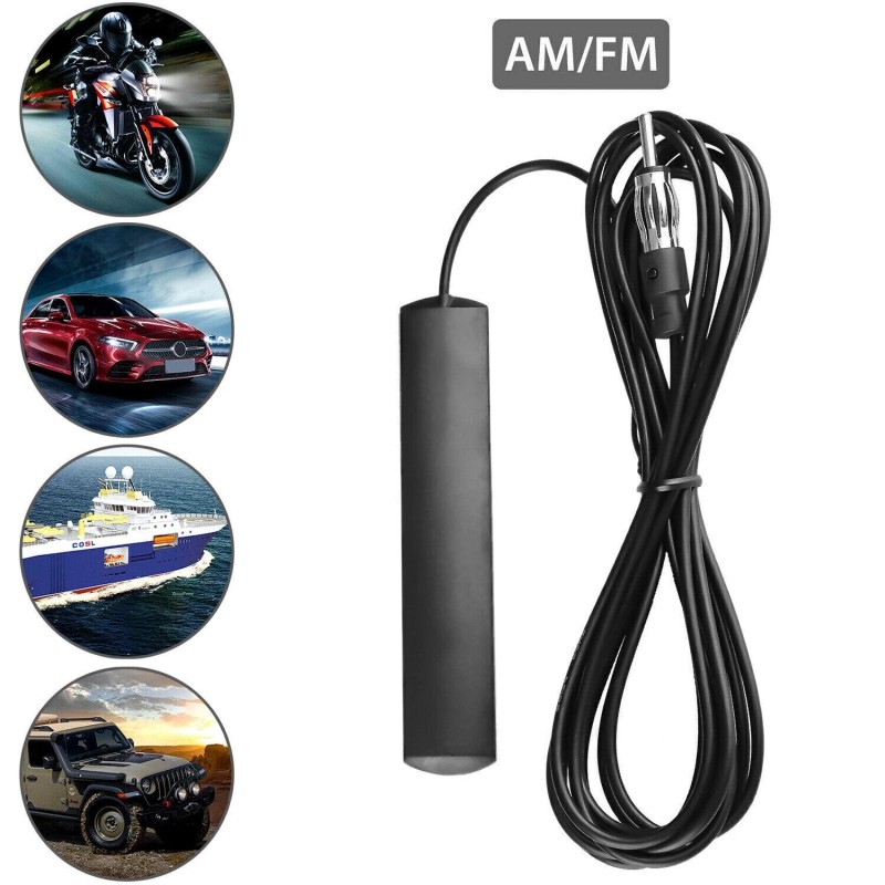 Ameribox Car Interior Hidden Amplified Antenna Electronic Stereo AM/FM Radio