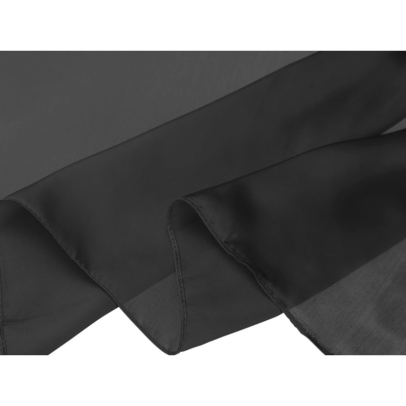 Allegra K Scarf, Plain, Square, Neckerchief, 27.6 inches (70 cm),