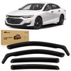 Nilight in-Channel Window Visors for Malibu 2016 2017 2018 2019