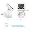 DEWENWILS Timer Socket, Digital Timer, German Version with 16 Switching