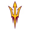 Craftique Arizona State Sun Devils Decal (REF Pitchfork Decal (4"),