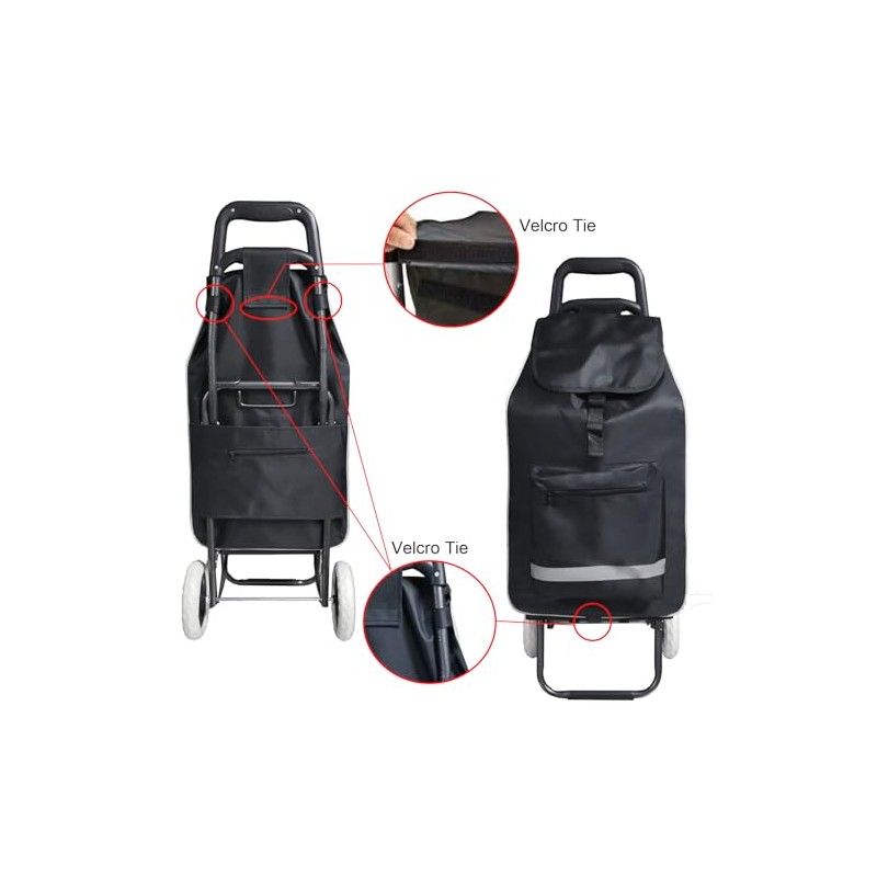 Bolsa de repuesto para carrito de compras, bolsas impermeables de